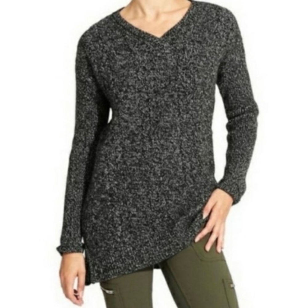 ATHLETA Northern Lights Wool Cashmere Sweater L